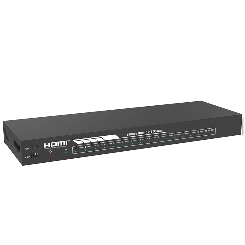 1x16 4K60 HDMI Splitter